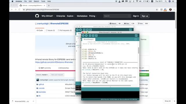 IR Remote Control in Arduino With M5Stack смотреть онлайн