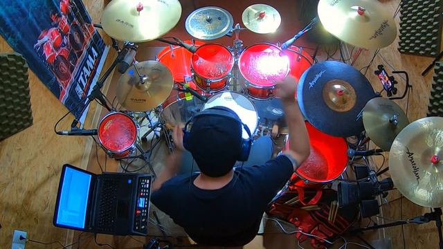 JOEY JORDISON TRIBUTE (R.I.P.) - "PSYCHOSOCIAL" - Slipknot Drum Cover by Gilson Naspolini смотреть онлайн