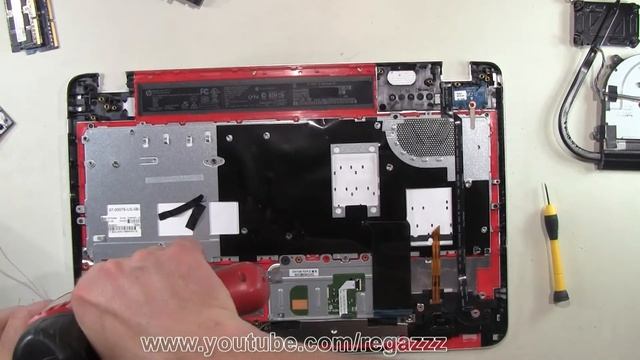 HP Envy 15 15Z-J000 Take Apart Complete Disassembly смотреть онлайн