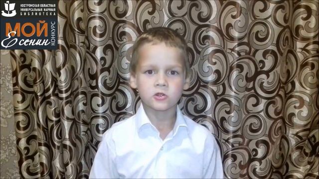 С. Есенин «ЧЕРЕМУХА ДУШИСТАЯ». Читает – ВАГИН АРСЕНИЙ.mp4 смотреть онлайн