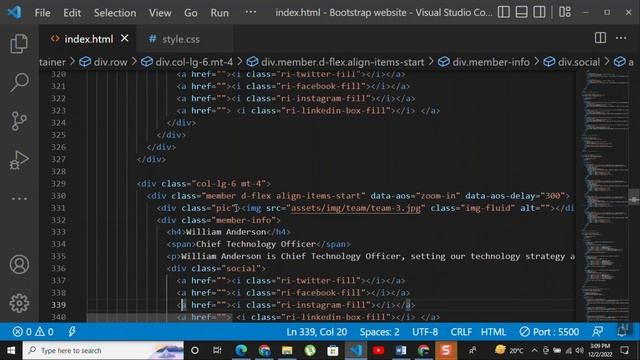How to make a Bootstrap Responsive website html and css | Source code смотреть онлайн