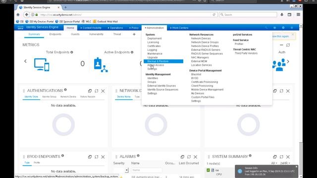 ISE NTP Configuration смотреть онлайн