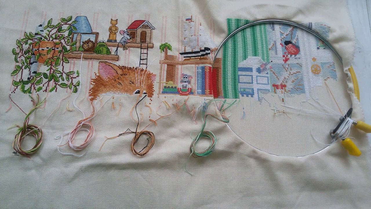 #вышивка #вышивкакрестом Вышивальный влог 9-15 марта 2020г смотреть онлайн