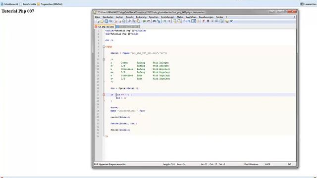 Tutorial PHP 007 - Counter Script смотреть онлайн
