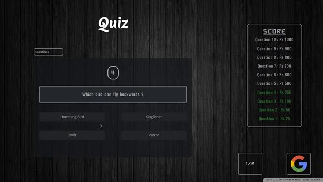 Best Quiz App | Pure Javascript | Cut Off смотреть онлайн