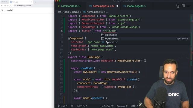 How to Share Data Between Pages in Ionic Apps using Angular смотреть онлайн