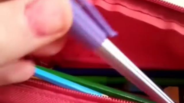 Обзор школьный канцелярии только в КРАСНОМ цвете ❤️ Бумажная Ягодка смотреть онлайн