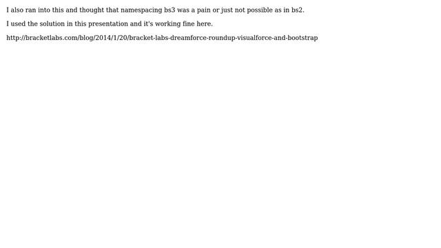 Salesforce: Adding bootstrap to visual force messes fonts and header (2 Solutions!!) смотреть онлайн