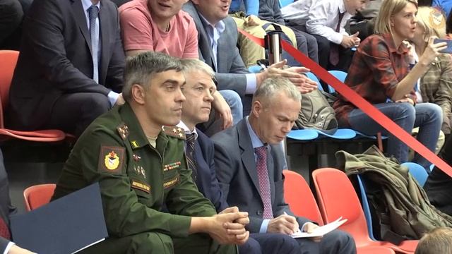 Матчевая встреча между сборными ВС РФ и ФСО РФ по служебному единоборству смотреть онлайн