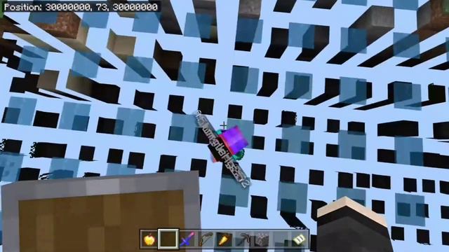 how a hacker tp the realm to the stripe lands(far lands) смотреть онлайн