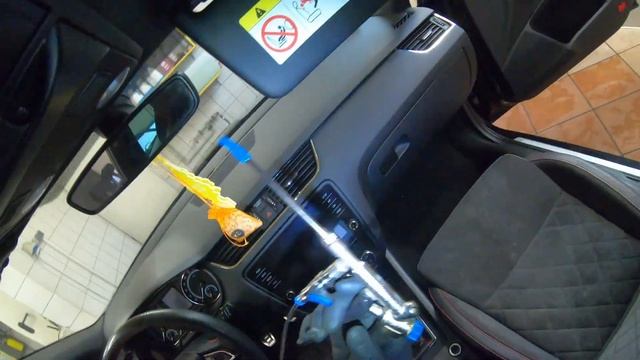 Skoda Octavia RS - Profesional Interior Cleanining.