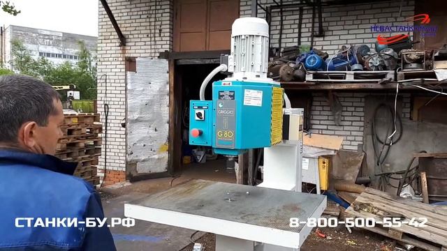 Станок фрезерно-копировальный Griggio G-80 после ремонта в Компании НЕВАСТАНКОМАШ смотреть онлайн