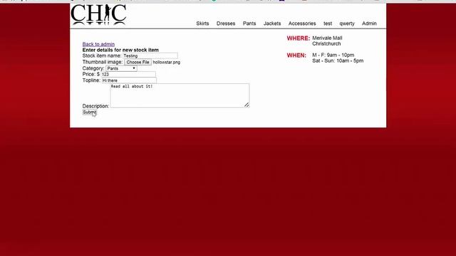 24. Confirming a new item including the uploaded image смотреть онлайн
