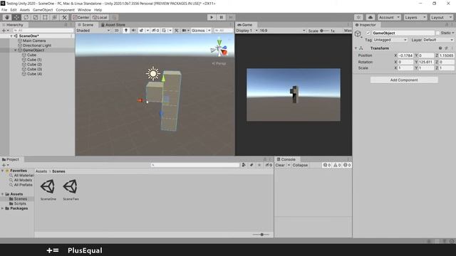 Unity 2020 Local and Global Spaces [Toogle Tool Handle Rotation] смотреть онлайн