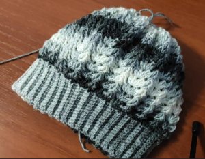 Вязание крючком. ШАПОЧКА ЗИМА-ВЕСНА крючком. Шапочка для начинающих