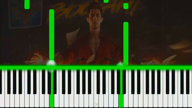 FREE FIRE | Theme Song - EASY Piano Tutorial смотреть онлайн