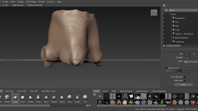 Autodesk Mudbox 2015 x64 Student Version C Users Owner Desktop TreeStumpMB mud 30 05 2016 10 5 смотреть онлайн