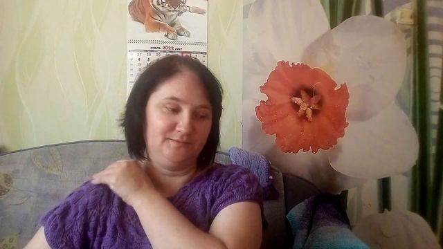 День седьмой - фиолетовый)))) Подведение итогов, болталка под вязание))) смотреть онлайн