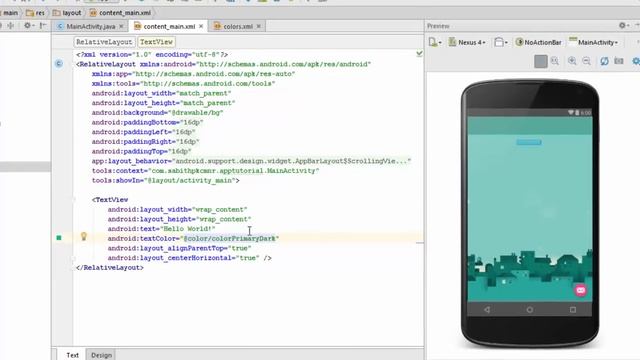 How to Customize Android Theme & Background | Android Studio 2.1.2 | Updated смотреть онлайн