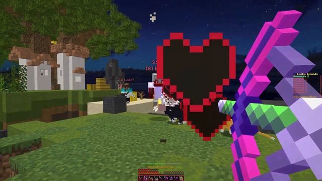 Лютые замесы с лаки блоками! Lucky Island CubeCraft