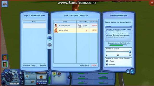 The Sims 3 University Major Selection Music 2 смотреть онлайн