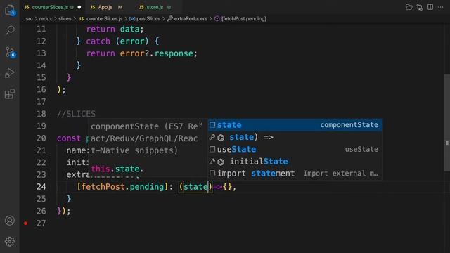 10#. How to use createAsyncThunk in redux toolkit смотреть онлайн
