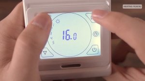 Обзор терморегулятора для теплого пола E 91.716 (Menred, Китай)