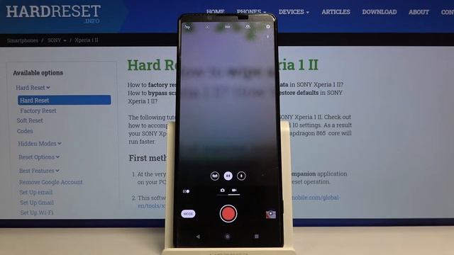 How to Enable Image Stabilization in SONY Xperia 1 II – Camera Possibilities смотреть онлайн
