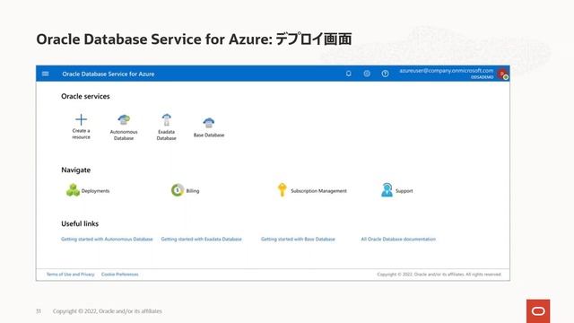 一目瞭然！Microsoft Azureから使える新しいOracle DatabaseのPaaSサービスを使ってみよう смотреть онлайн