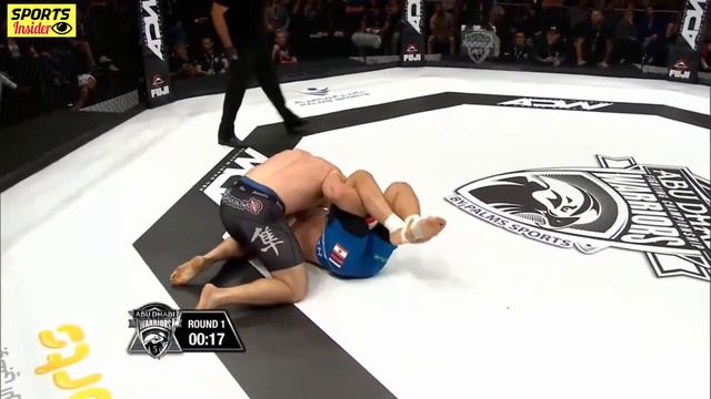 Oli Thompson (UK) vs Roman Wehbe (Russia) Amazing MMA FightAbu Dhabi Warrior смотреть онлайн