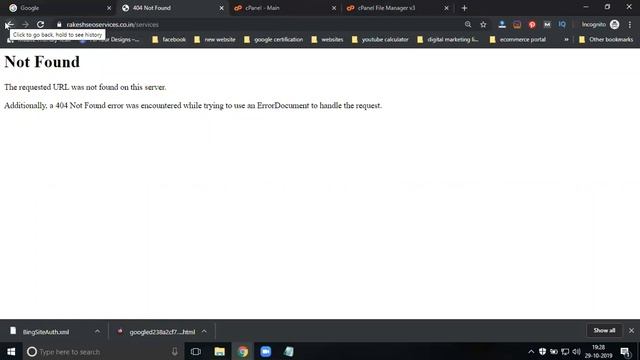 what is 404 error in seo | How to fix it through .htaccess file смотреть онлайн