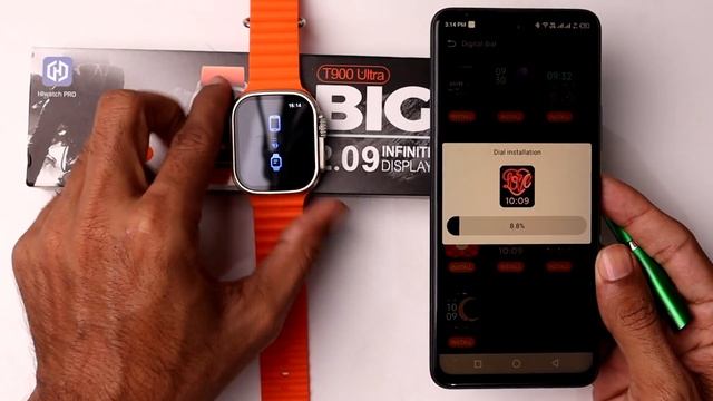 T900 Ultra Smart Watch Faces Change смотреть онлайн