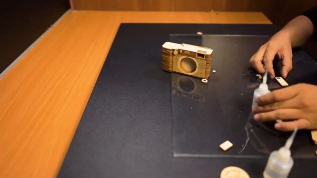 Film Camera Vintage Model: How To Make A Wooden Camera Model Of Fujifilm X100V (REAL!)