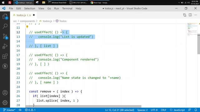 React JS Understanding and Utilizing the potential of useEffect Hook смотреть онлайн