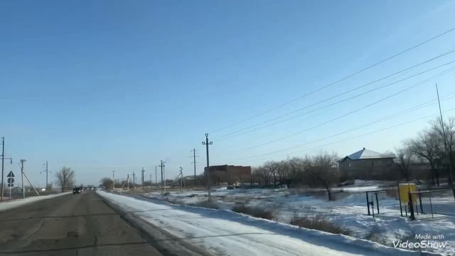 Актобе. Дорога на Акжар. Посёлок стал огромным! смотреть онлайн
