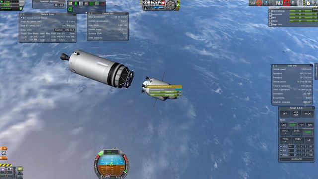 Kerbal Space Program - Real Solar System #61 Последняя заправка и ни когда не юзайте cpu controler смотреть онлайн