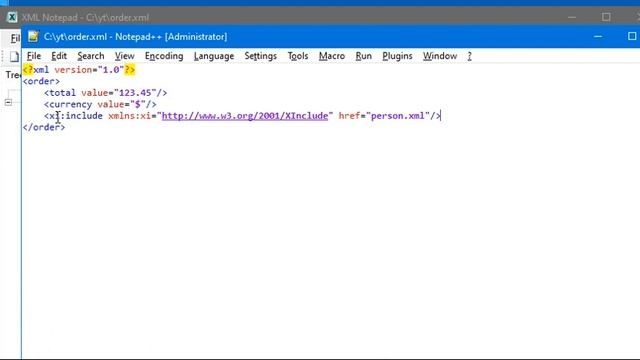Tecq Mate | How to add XML into XML | Windows | XML Notepad | Import/Include/XInclude XML смотреть онлайн