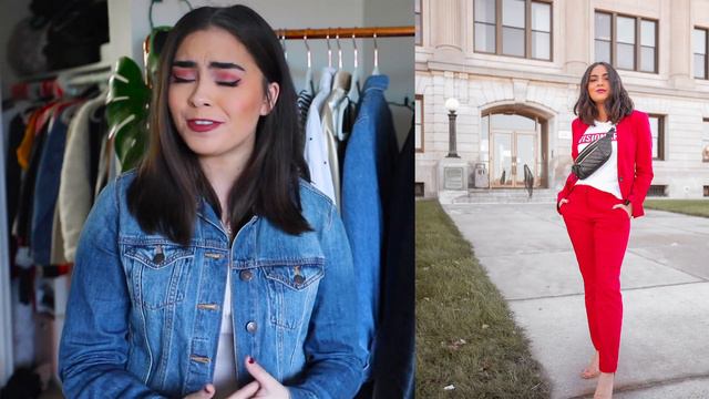 HOW TO BUILD YOUR WARDROBE WITH BASICS // 15 CLOSET STAPLES ♡ смотреть онлайн