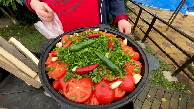 как приготовить ХАШЛАМУ В КАЗАНЕ / РЕЦЕПТ ХАШЛАМЫ смотреть онлайн