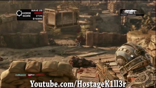 Gears Of War 3 - Insane Horde - Trenches - Full Game смотреть онлайн