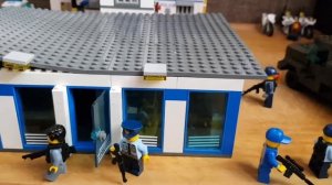 Мой самодельный Лего Полицейский участок. Лего самоделки#1.