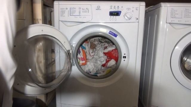 Indesit Time4U WIXE127 : Load, Program, Detergent, Start (Part 1)
