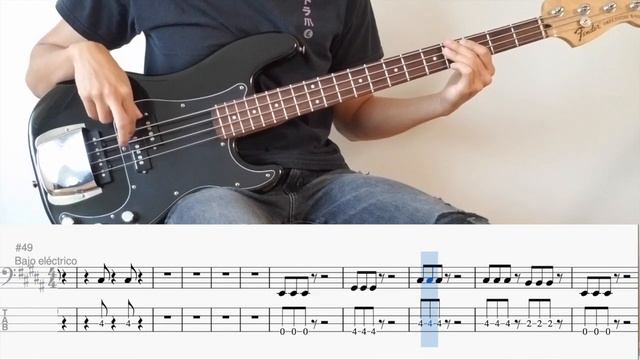 The Backseat Lovers- Elevator Days (Bass Cover w/ Play Along Tabs) смотреть онлайн