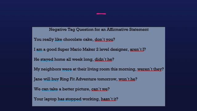 Tag Questions смотреть онлайн