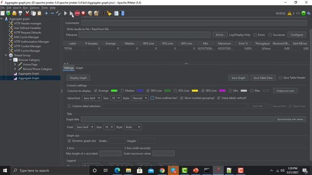 JMeter Performance Testing Tutorial 12 - Detail understanding of Aggregate Graph смотреть онлайн