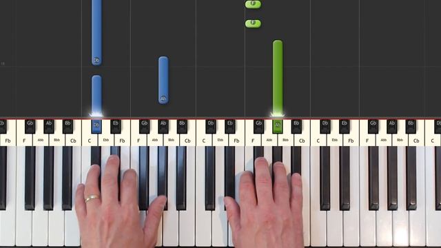 Simon & Garfunkel - The Sound of Silence - SLOW Piano Tutorial - How To Play (Synthesia) смотреть онлайн