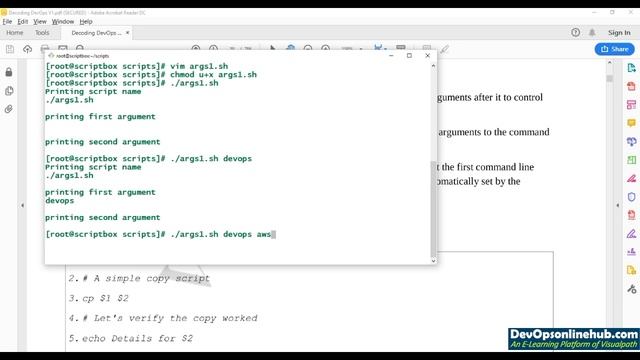#5 Bash Command Line Arguments | Bash Scripting Tutorial | DevOps Training | Visualpath смотреть онлайн