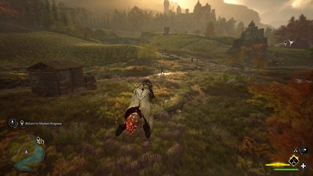 4K - Hogwarts Legacy - RAYTRACING RIVER - Peaceful flying with music - RTX4090 смотреть онлайн