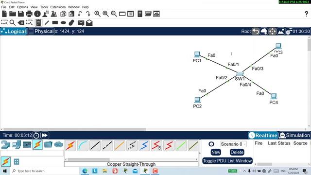 Packet Tracer: MAC Address Table смотреть онлайн