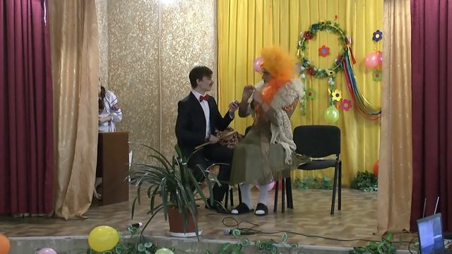 За двома зайцями фрагмент виступу до свята жінок в гімназії 11,м Дніпродзержинськ смотреть онлайн